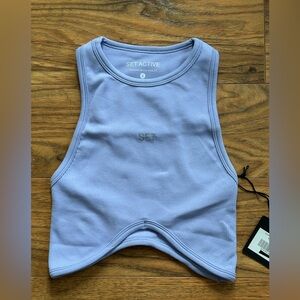 SET ACTIVE HIGH NECK ANGLE BRA IN LILLY